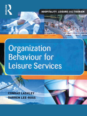 cover image of Organization Behaviour for Leisure Services